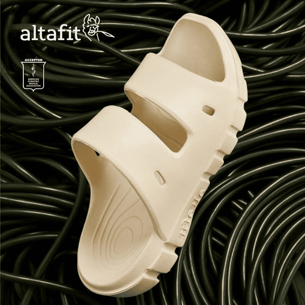 ALTAFIT V1 Recovery Slides Painkiller Shoes - Sandal Kesehatan Anti Pegal Anti Nyeri | Arch Support 