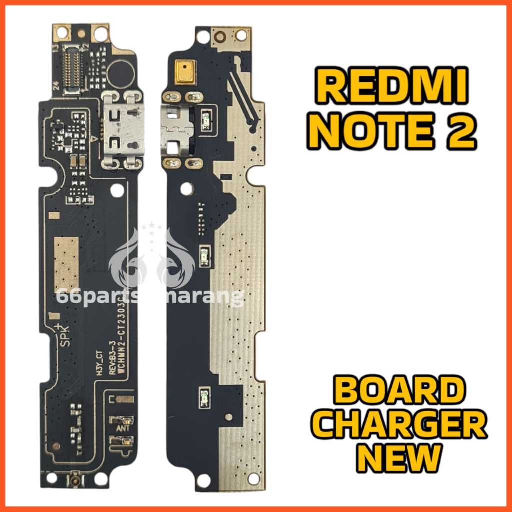 Board Charger Konektor Cas Redmi Note 2 New