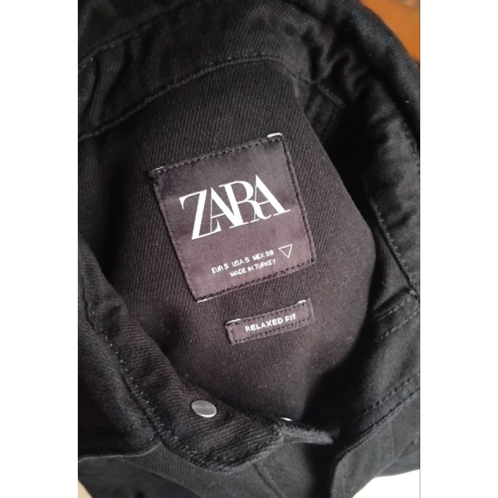 Zara men's denim jacket