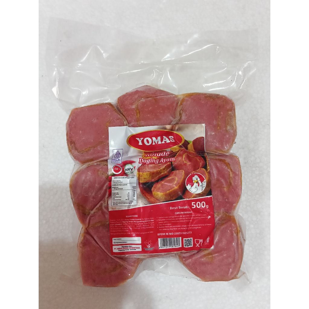 Yomas Rolade daging ayam 500gr