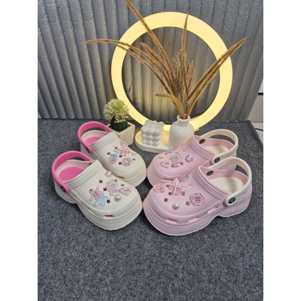 SANDAL BAIM ANAK CEWEK AIR BALANCE ACCESORIS LUCU