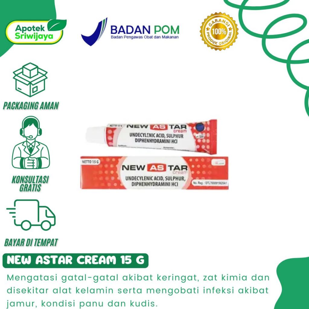 NEW ASTAR CREAM 15 G
