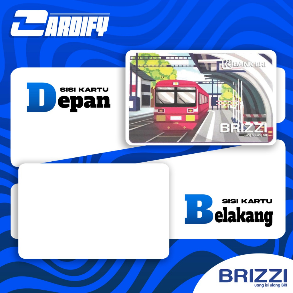 Kartu Brizzi BRI Original | Brizzi Kartu Etoll | Kartu Brizzi E-Toll Serbaguna Kartu Uang Elektronik