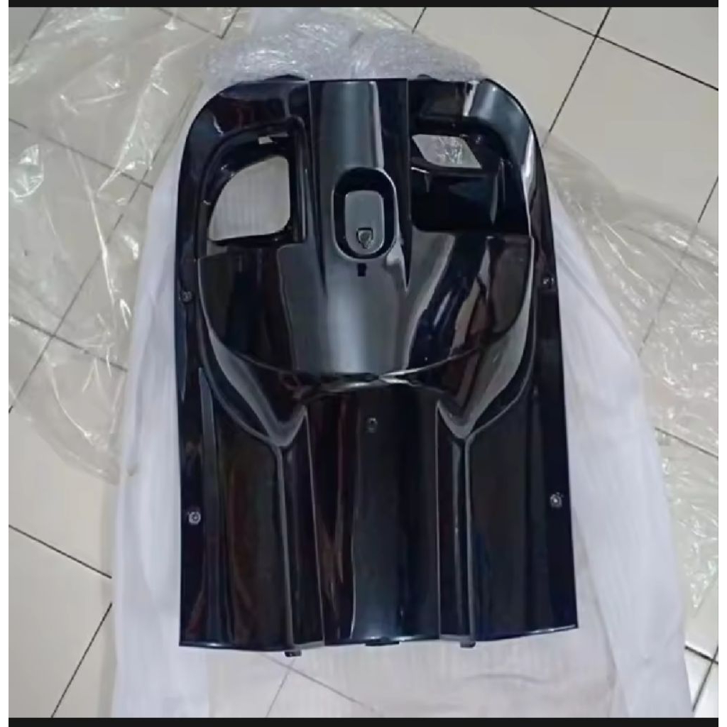 Cover Inner Lower Legshield Kontak New Scoopy Fi Esp 2017 2019 k93 Hitam Original Copotan Sangat Ist