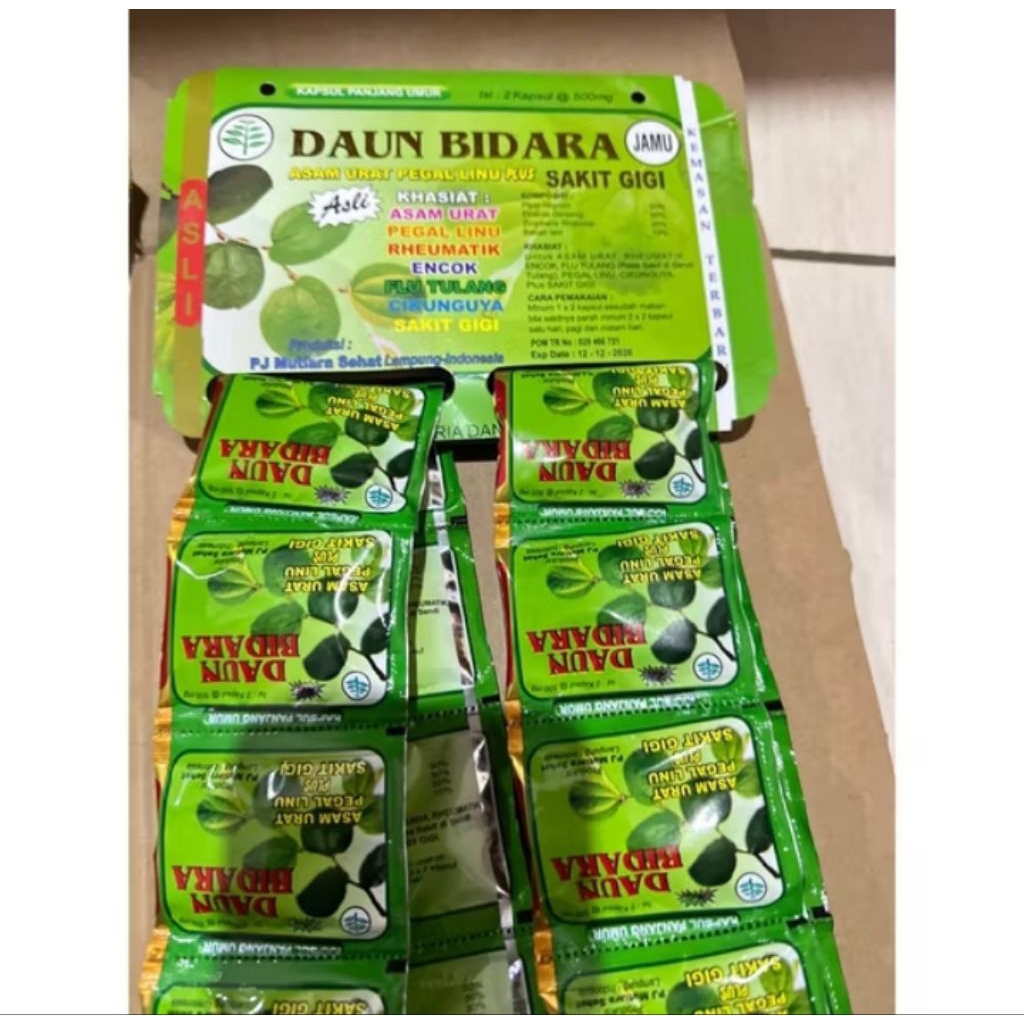 daun Bidara kapsul