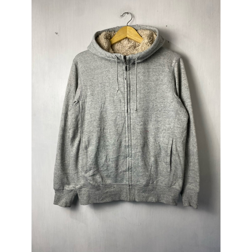 ziphoode uniqlo sherpa second