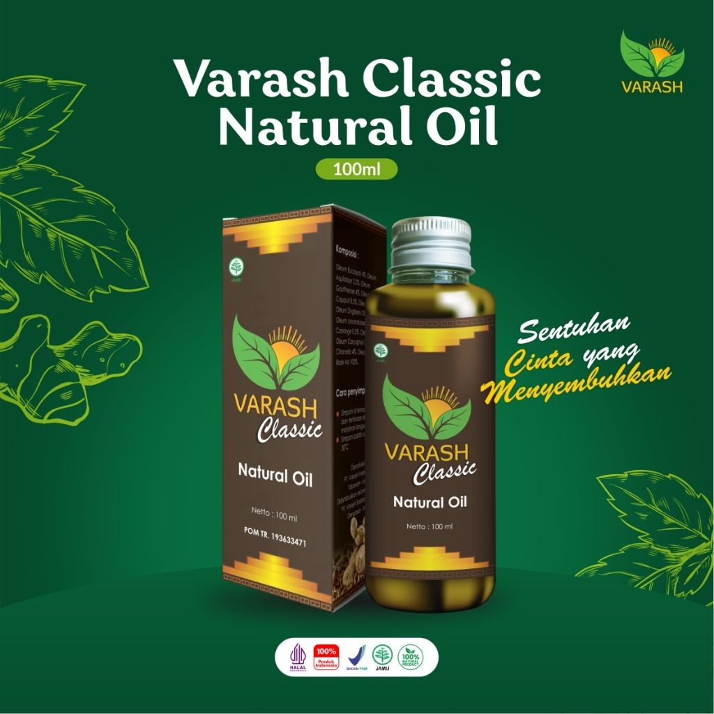 varash - Minyak Pijat Balur VARASH CLASSIC Asli Bali Varash
