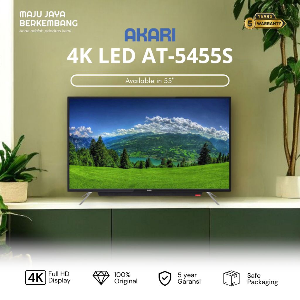 AKARI AT-5455S / AT 5455S 4K ANDROID TV 55 inch