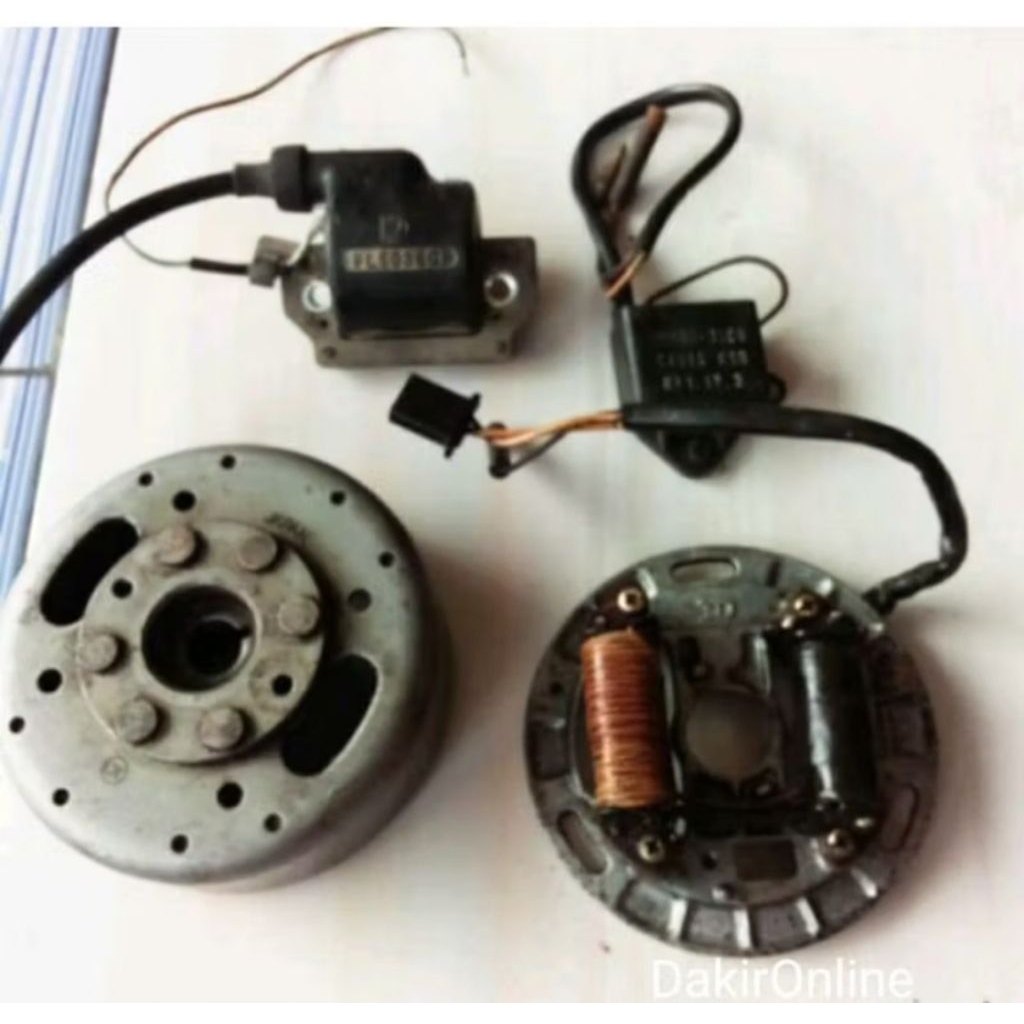 pengapian set RC 100 bravo , crystal , tornado