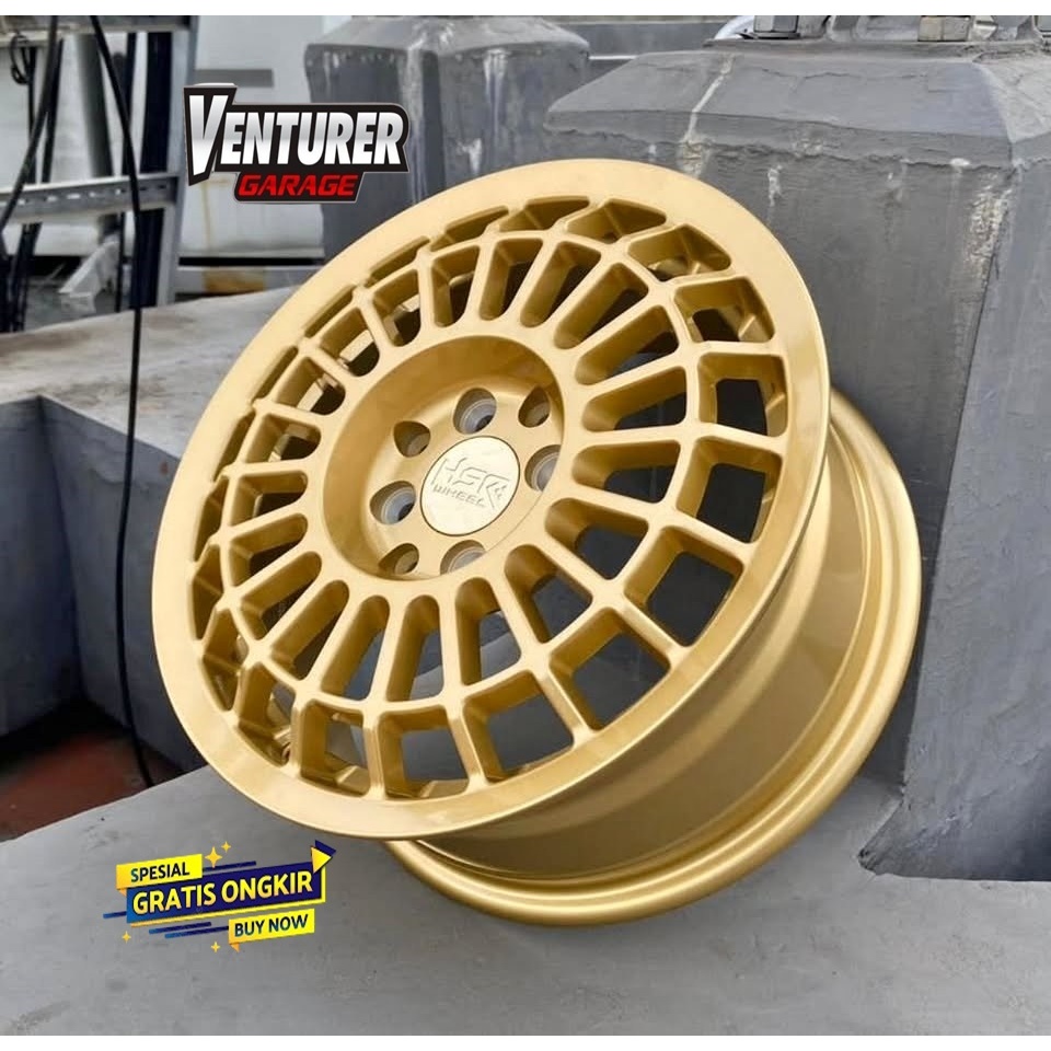 VELG MOBIL HSR RING 16 HSR FUTBULS BUAT AVANZA, JAZZ, VIOS, MAZDA2, CIVIC DLL- VENTURERGARAGE