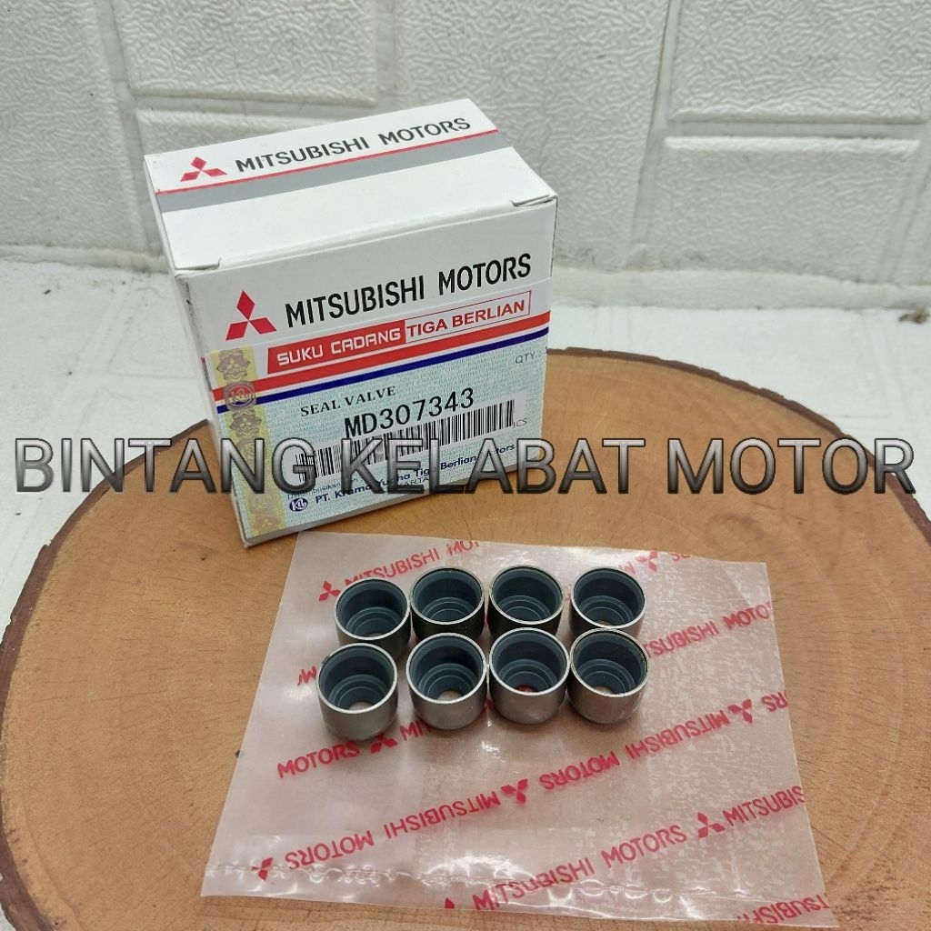 Oil Seal Valve Seal Klep Sil Klep Mitsubishi T120SS Injeksi T120SS Karbulator Karbu Original
