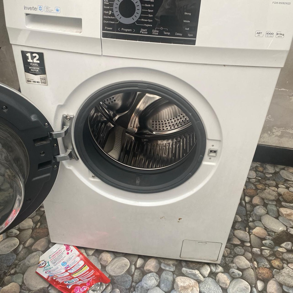 preloved mesin cuci aqua 7KG