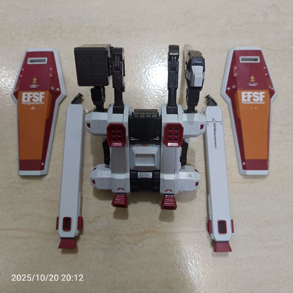 [2nd Part] MG 1/100 Backpack Thunderbolt FA RX78-2 Gundam Daban not Fat Cat or ver. KA 2.0 3.0 Banda