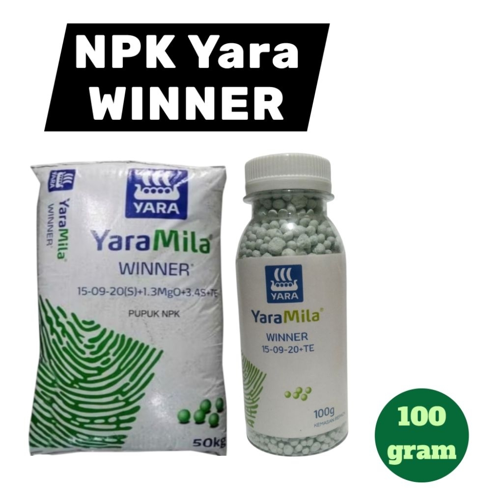 100gram Pupuk NPK Yara Mila Winner