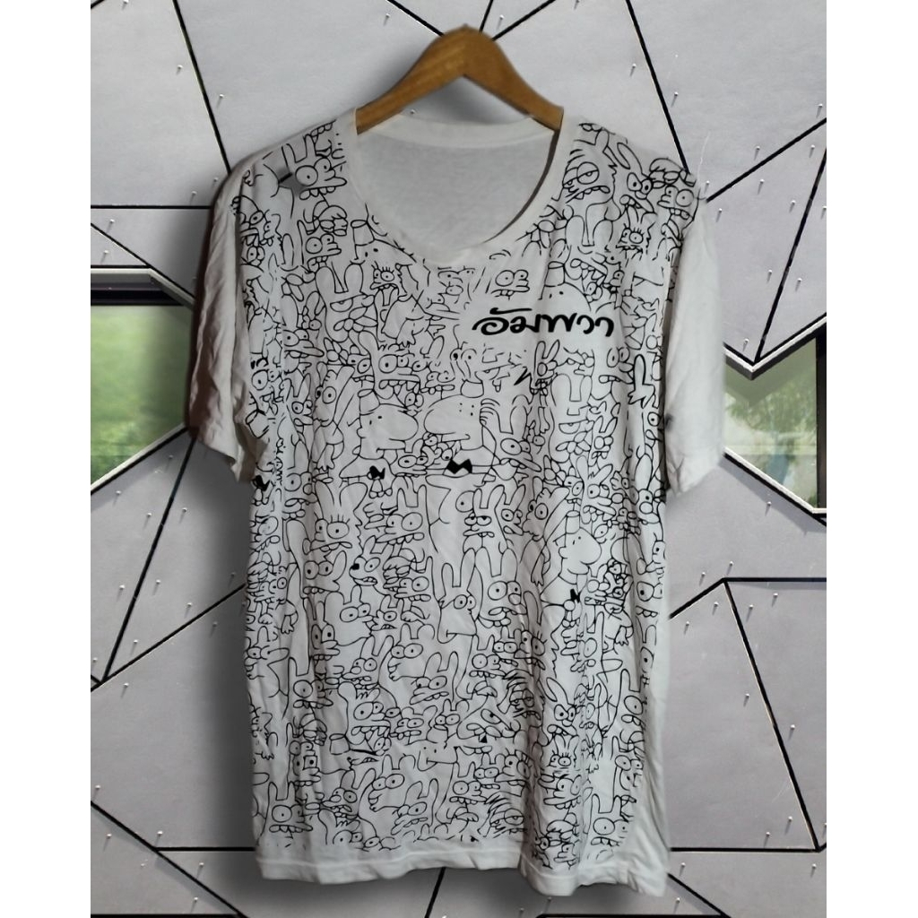 non tag aop kaos second/bekas/preloved/branded