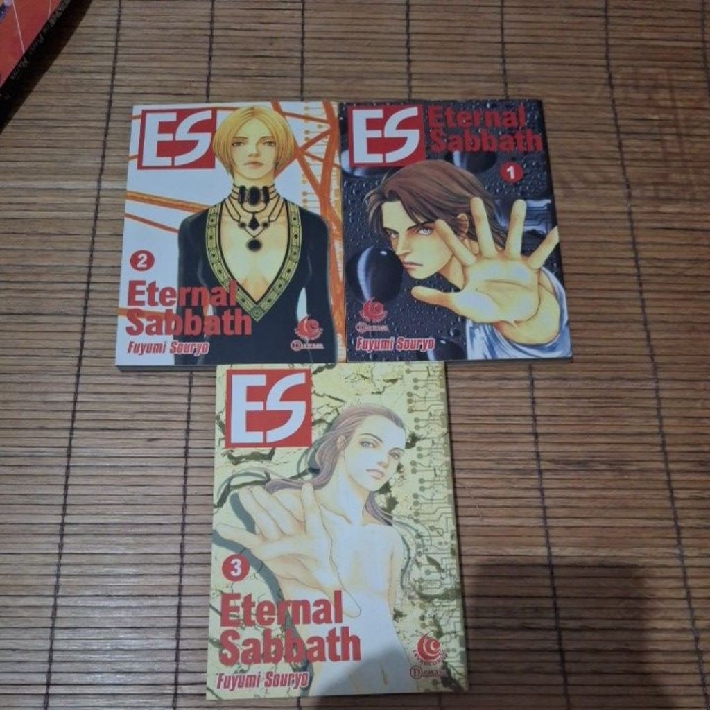 Komik Eternal Sabbath by Fuyumi Souryo vol 1-3 SET