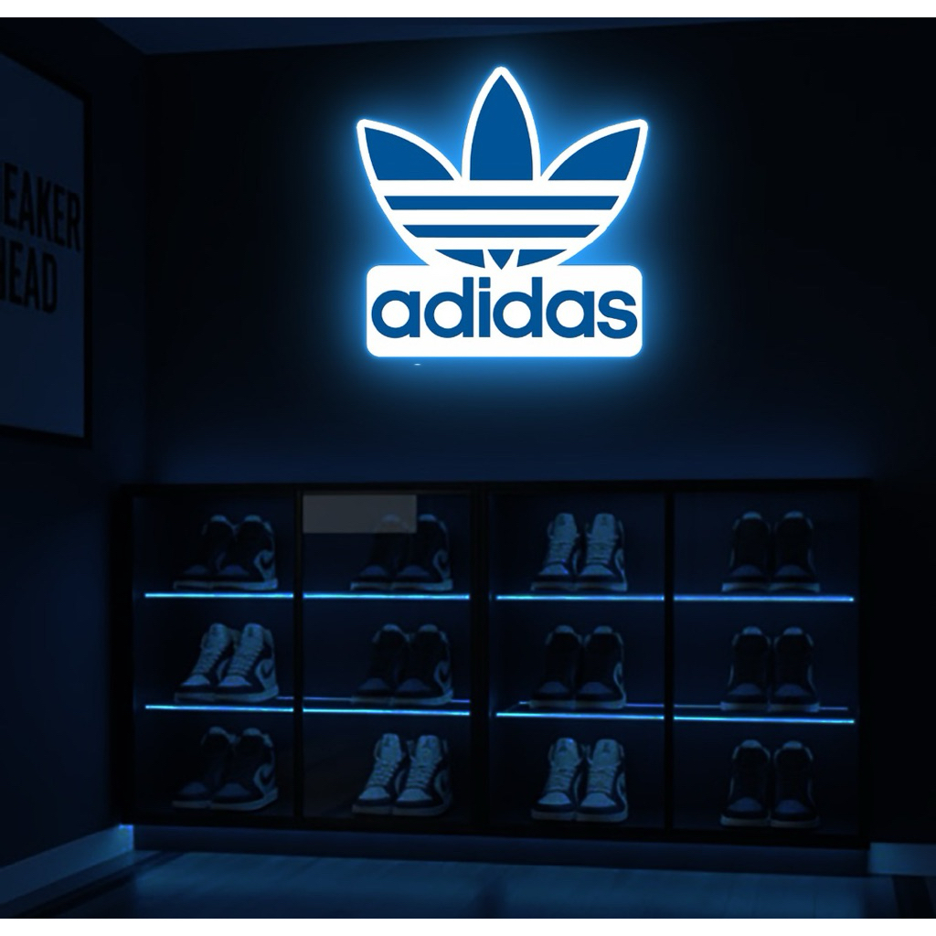 Lampu Tidur hypebeast hiasan dinding kamar cowok lampu skena aesthetic