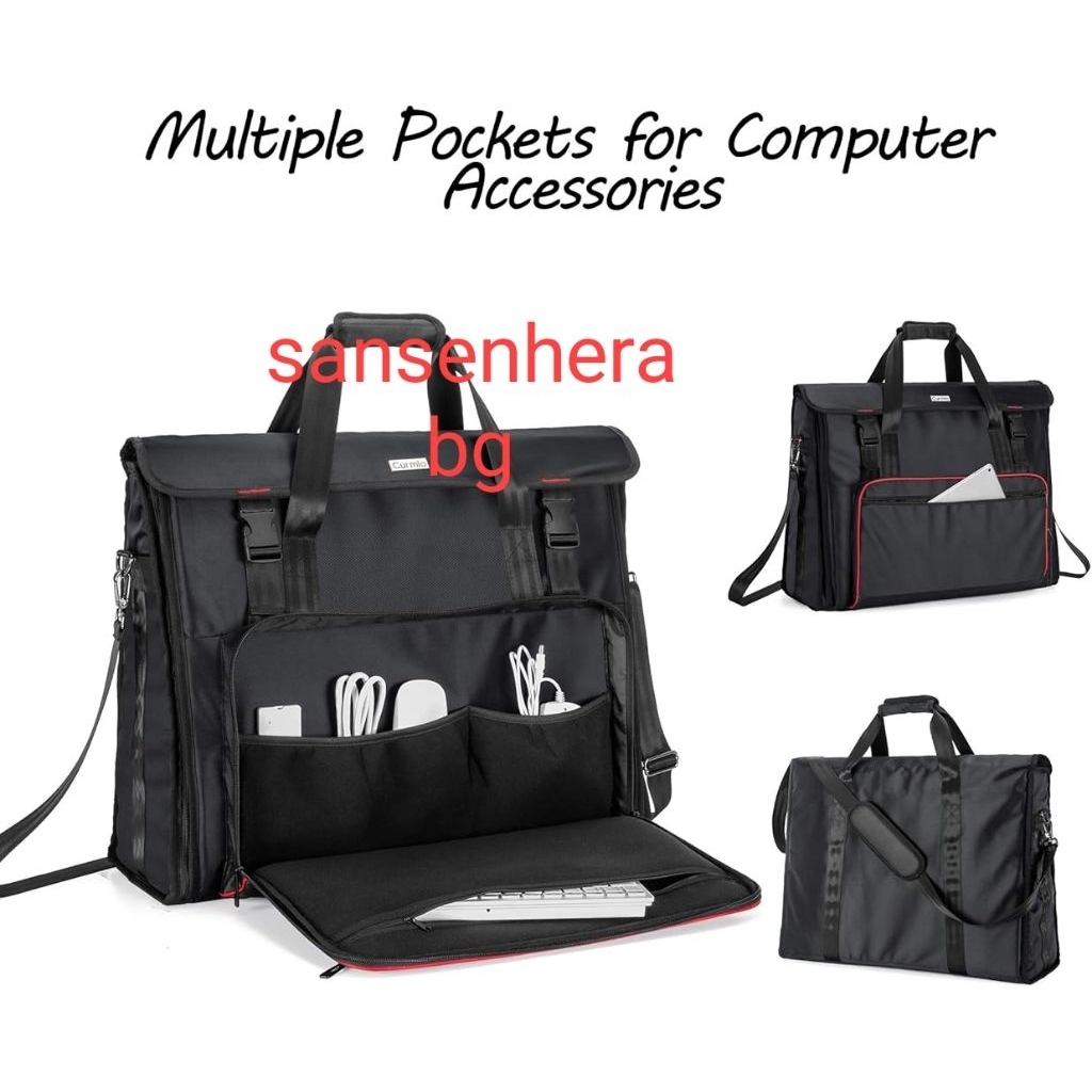 Tas komputer pc all in one custom softcase monitor bg tas monitor custom Travel ,