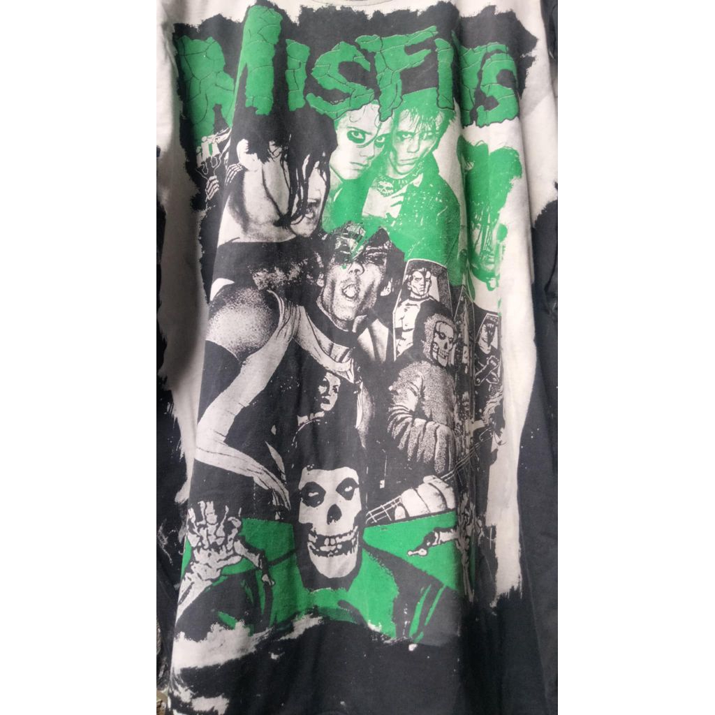 t-shirt band misfits AOP