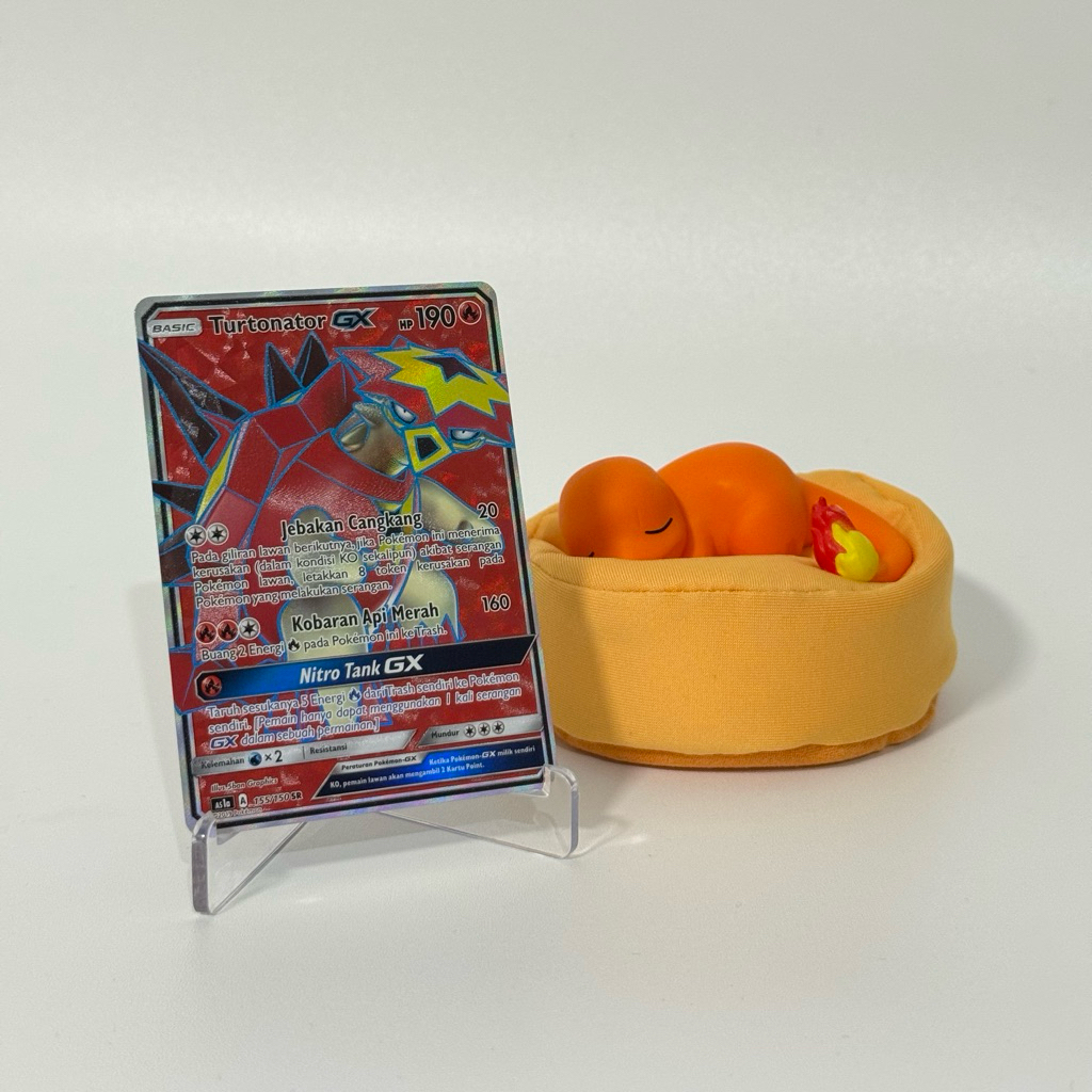 Turtonator GX SR Pokemon TCG Indonesia