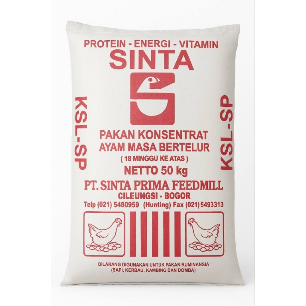 Pakan ternak Ayam petelur 50 Kg