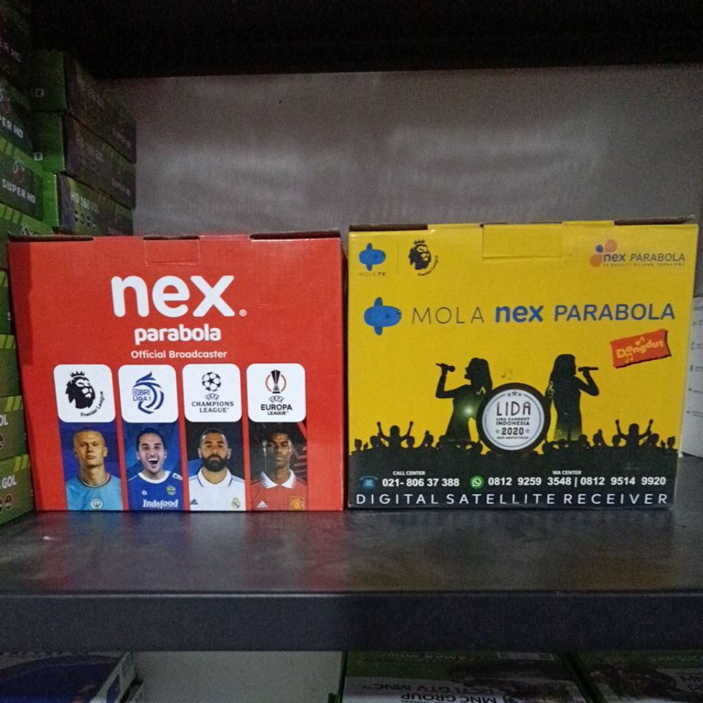 Nex Parabola DVB-S2 Receiver Parabola