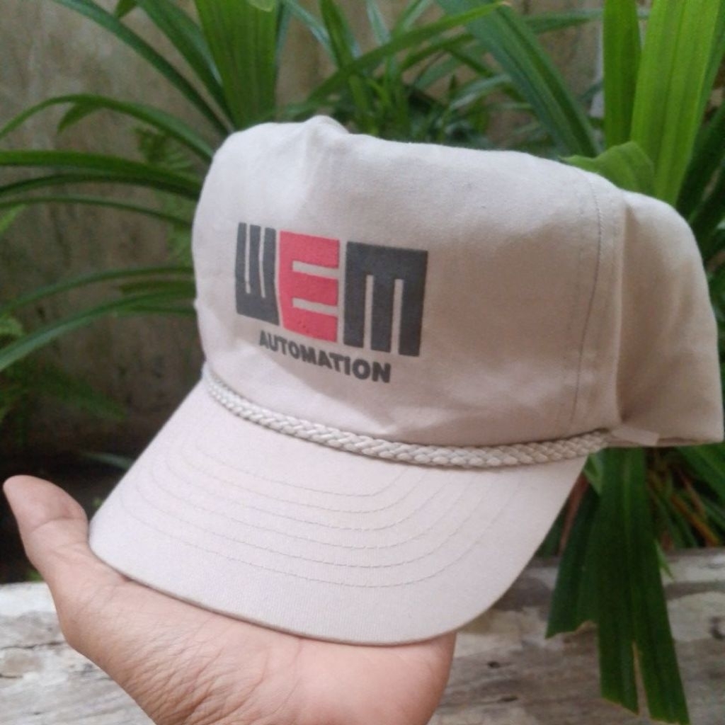 Topi rope hat / tali kapal vintage second