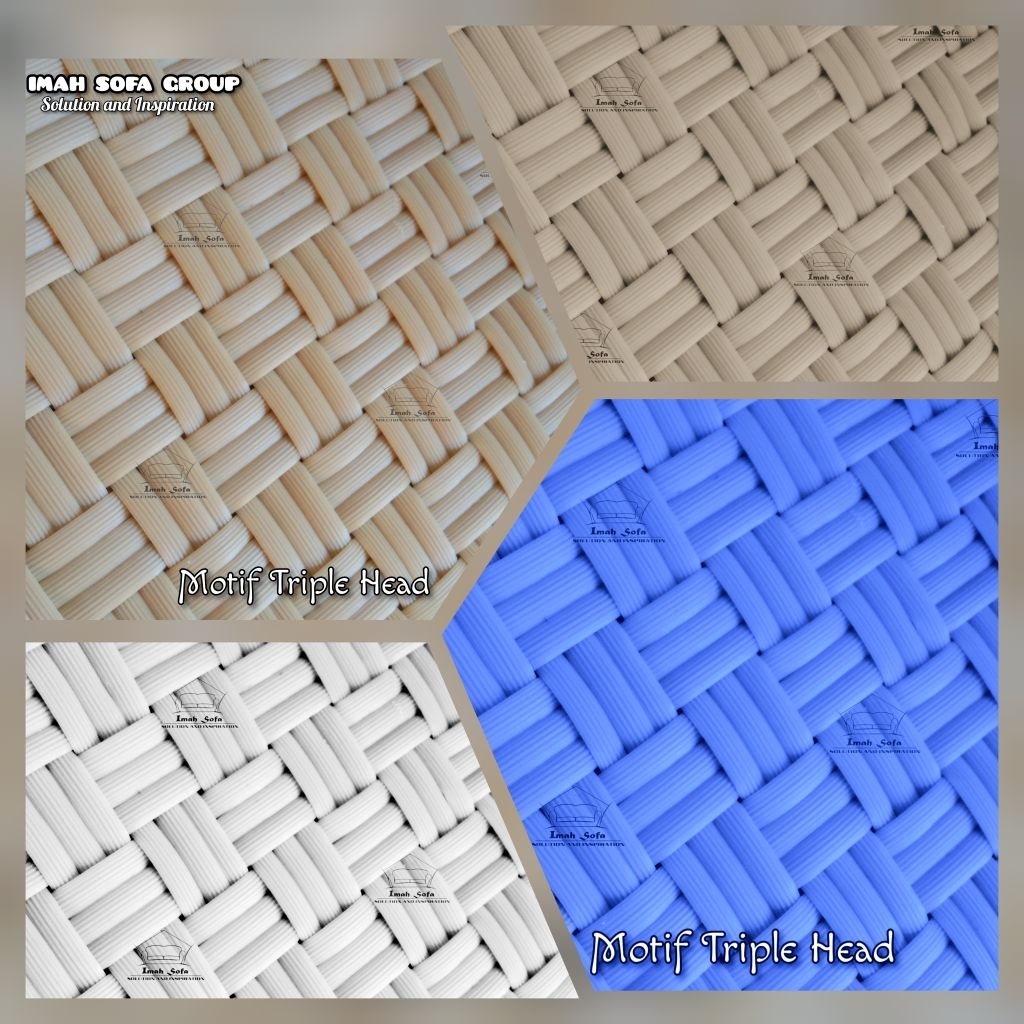 Anyaman Plafon Rotan Sintetis Ceiling Rotan Panel Rotan Sintetis (req)