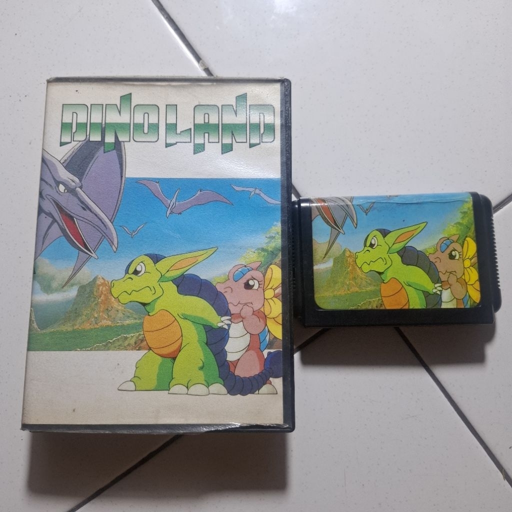 Kaset Sega Mega Drive Dino Land Second
