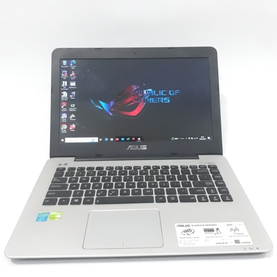 ASUS Core I7 Gen5 Dual Vga Nvdia Geforce 2Gb - Hardisk Ssd 512Gb - Ram 8Gb - Laptop -Gaming -Desain