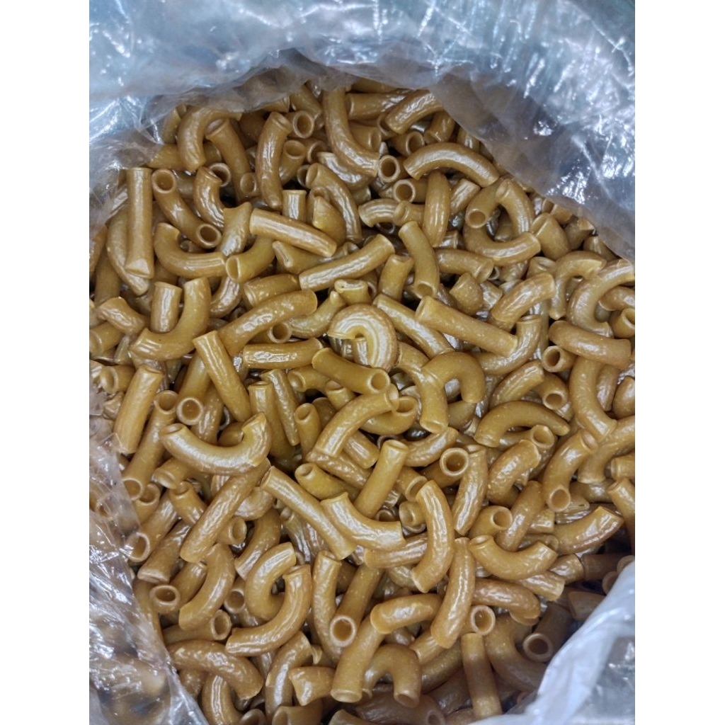 kerupuk makaroni mentah