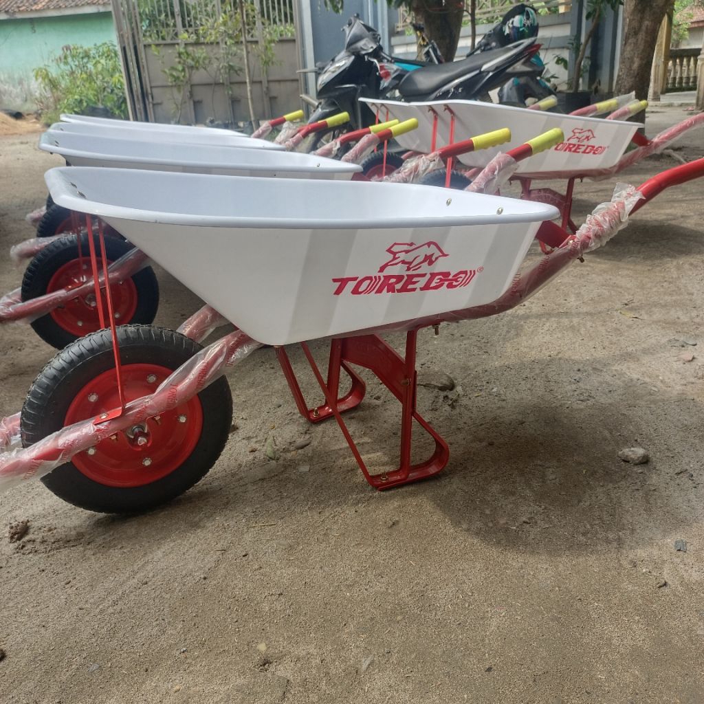 TROLI / Gerobak Sorong / Lori /Angkong Bak FIBER KUAT