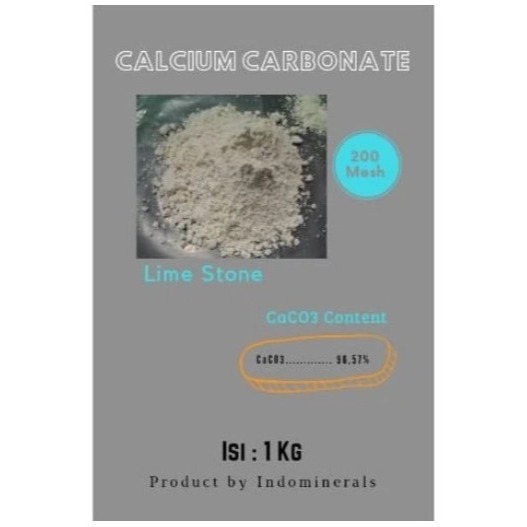 Calcium Carbonate / CaCO3 / Kaptan / Mill / 200 MesH
