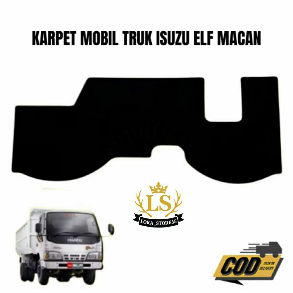 karpet mobil TRUK ISUZU ELF MACAN bagian depan