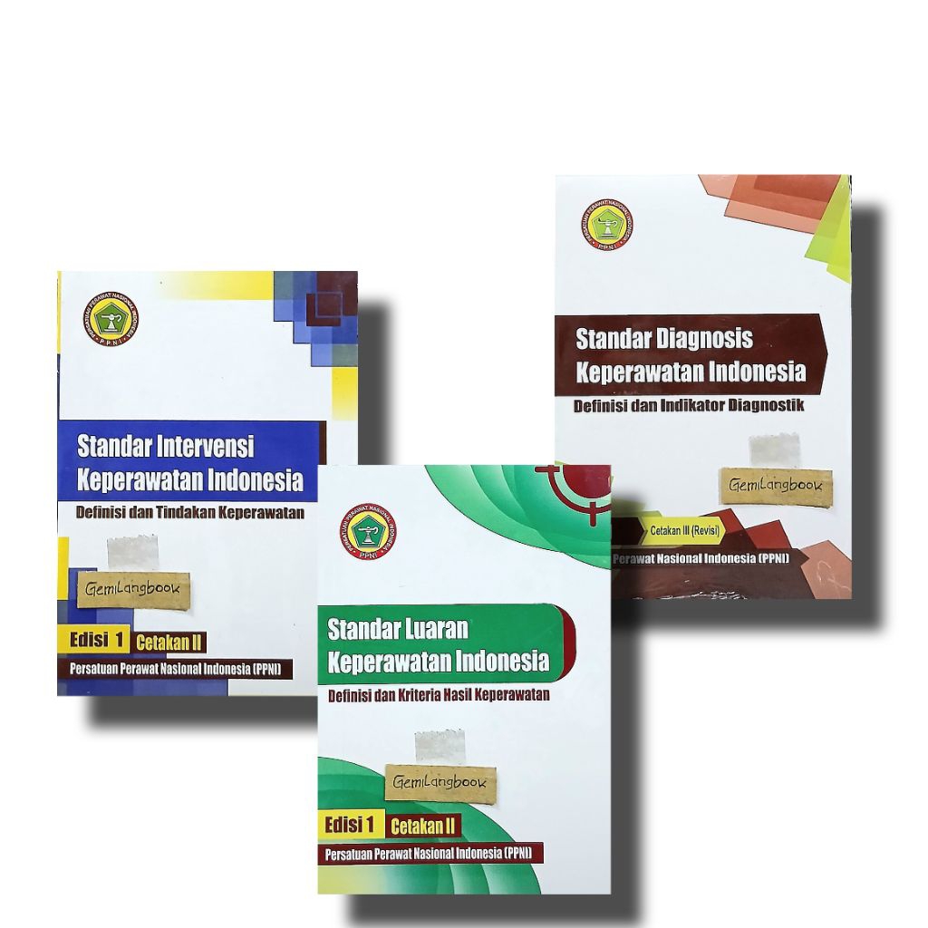 BUKU ( 3S,3 S KEPERAWATAN ) SIKI, SDKI, SLKI TERBARU & TERMURAH