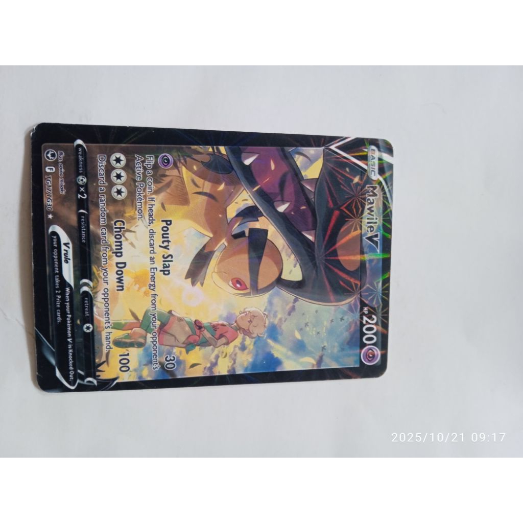 kartu mawile pokem on hologram