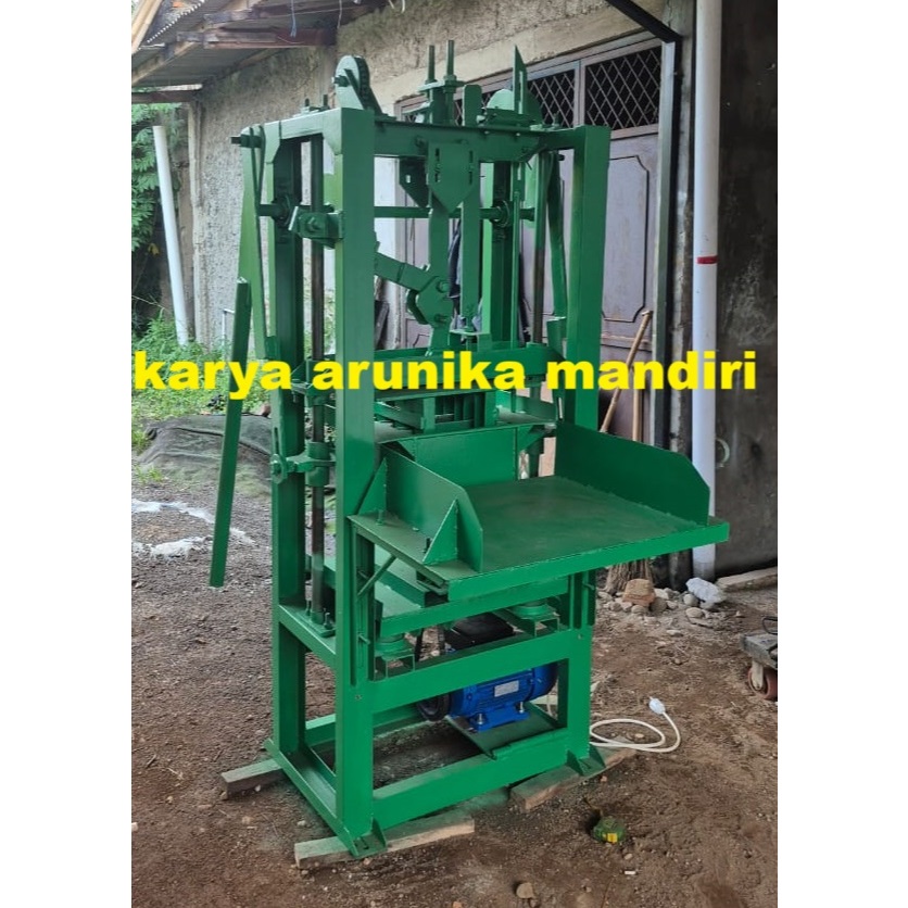 Mesin Press Paving Block dan Batako Otomatis - Mesin Cetak Batako-Paving Getar