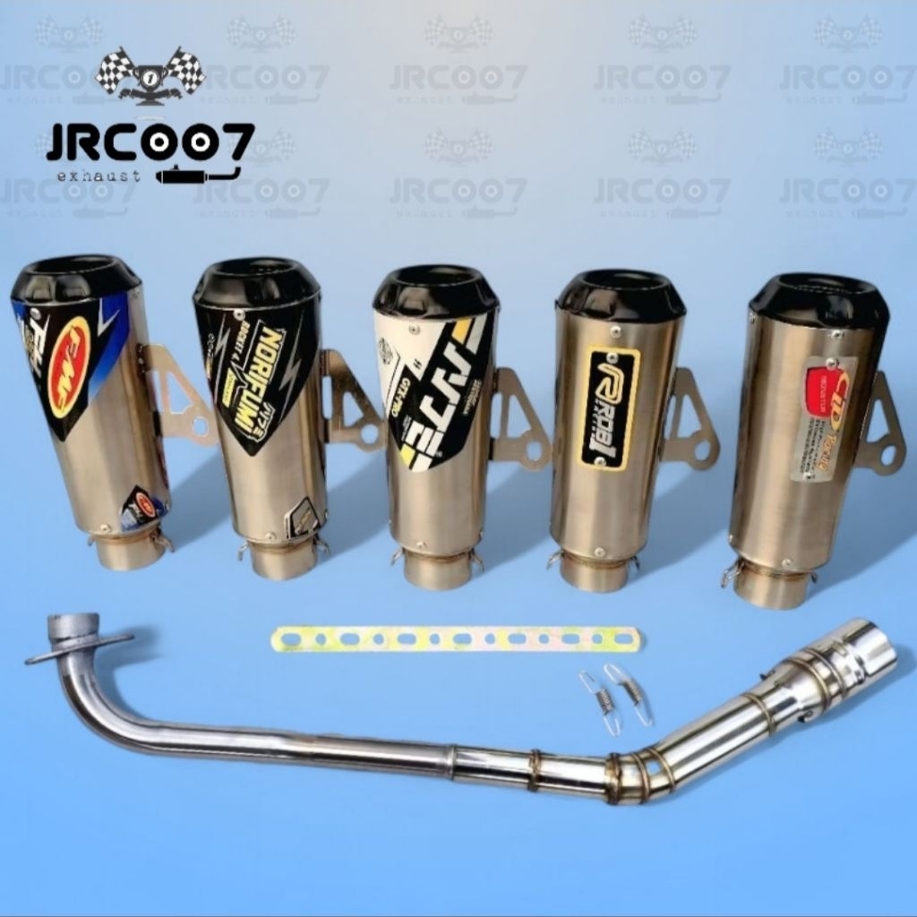 COD Knalpot racing GTX RBT roadrace Norifumi FMF CLD Rob1 Jupiter Z Vega R RR ZR Shogun Smash Supra