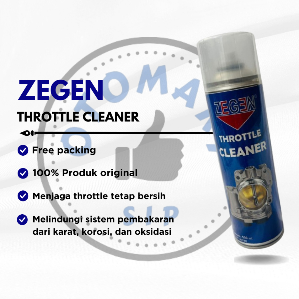 Zegen Throttle Cleaner - Pembersih Throttle Body, Carb & Choke 500ml