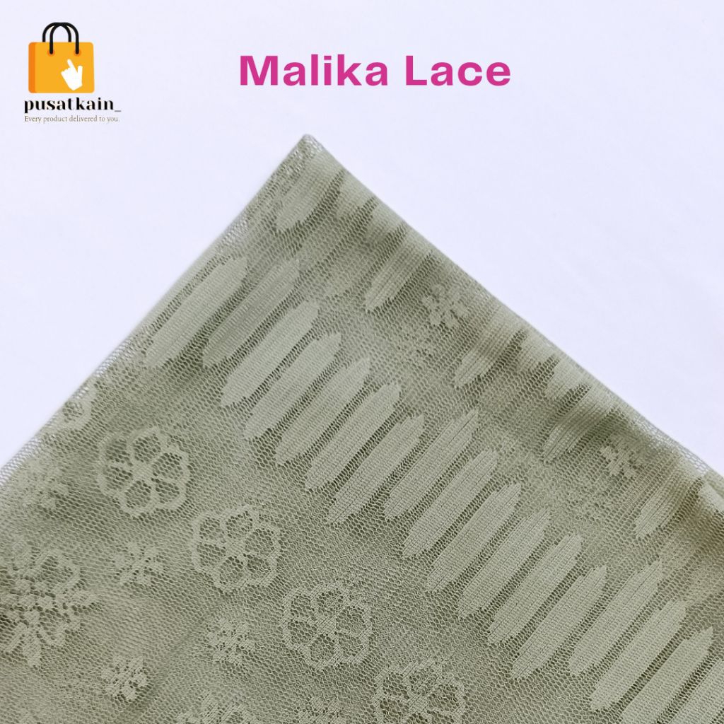 Lace Malika / Lace Brukat /Brukat / Brokat / Kain Brukat / Kain Kebaya / Kebaya / Dress/ Kebaya Mura