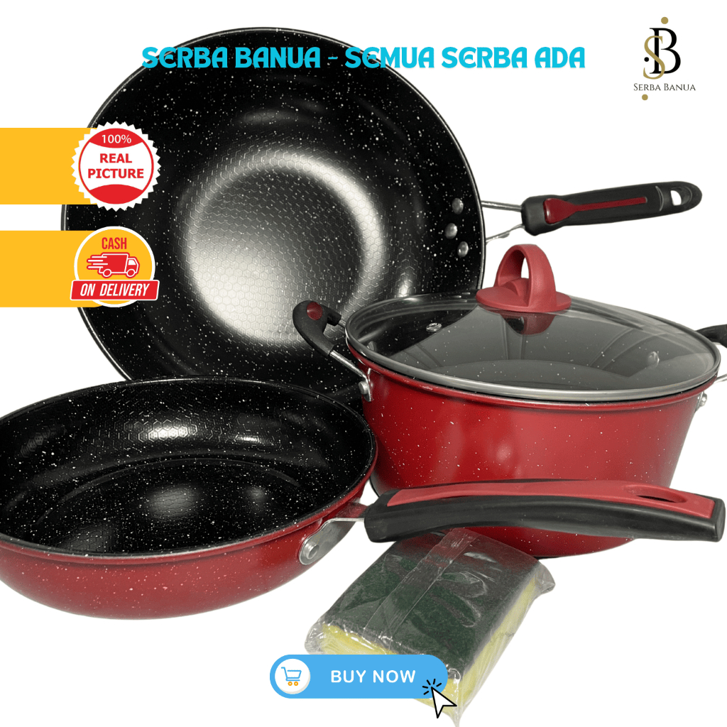 COD -Panci serbaguna GSF / Panci anti lengket / panci murah berkualitas GSF-2429