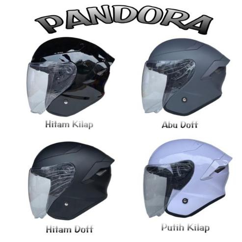 HELM TTC PANDORA HALF FACE PREMIUM FREE PACKING BOX