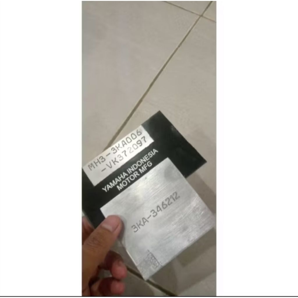 Ketok Nomor Rangka Dan Nomor Mesin YAMAHA RX KING & FizR (PERBAIKAN)