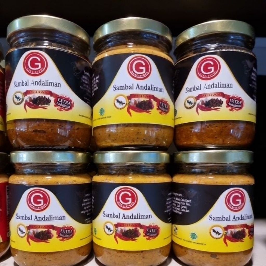 Garcia Food Sambal Andaliman Ekstra Pedas 230 gr