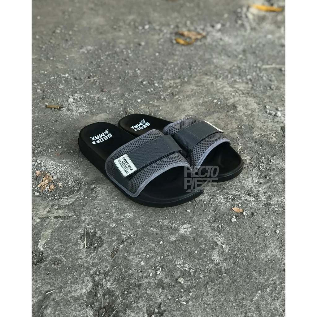 Geoff Max - Visage Grey | Sandal Slide