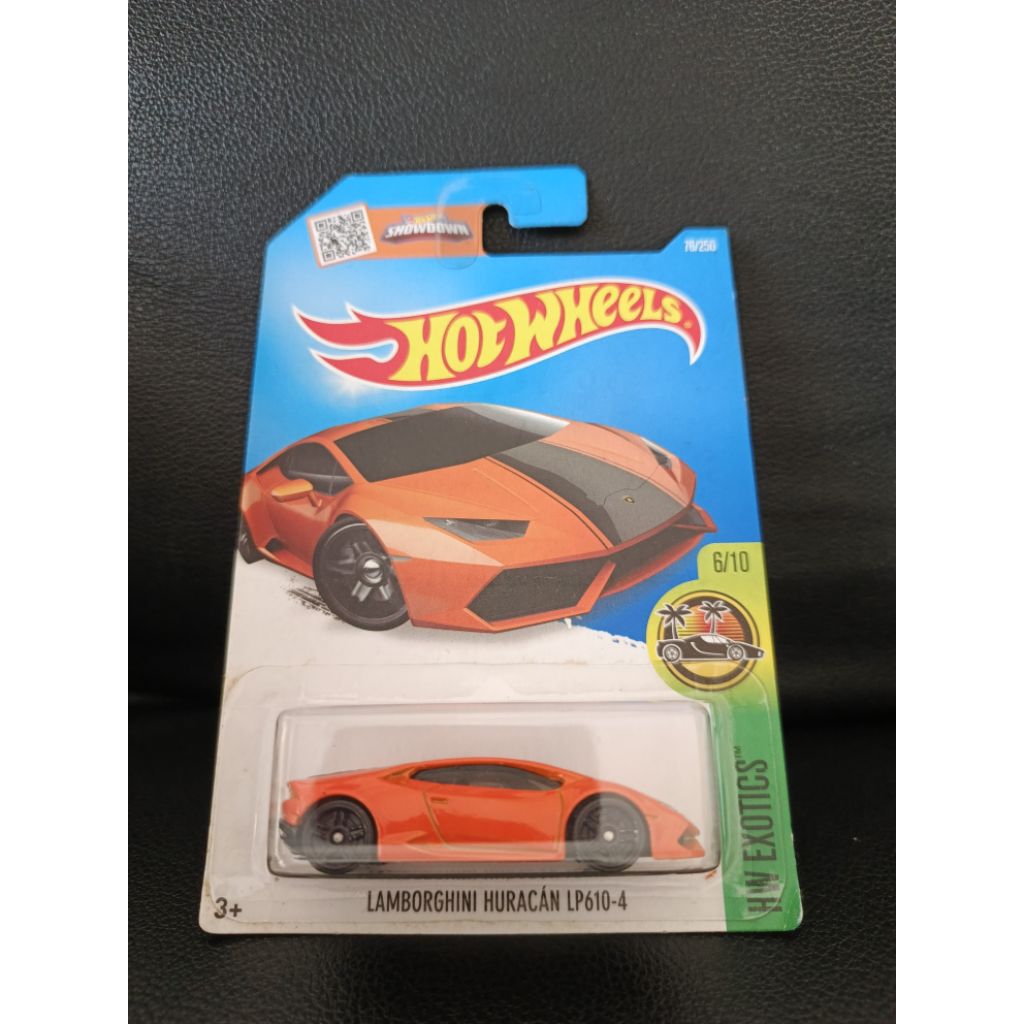 HOTWHEELS LAMBORGHINI HURACAN LP610 ORANGE