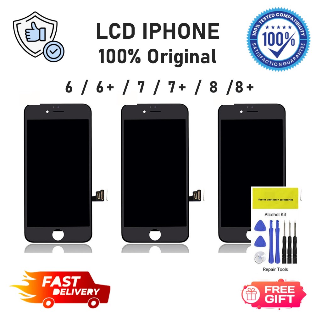 LCD IP 7 Plus Fullset LCD Touchscreen Original / LCD IPHONE 7 PLUS ORIGINAL 100%