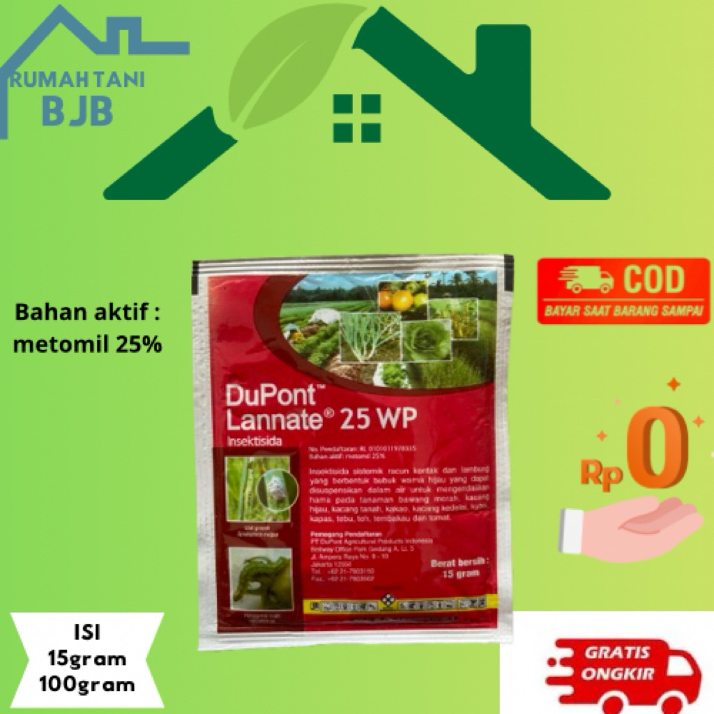 Insektisida DUPONT LANNATE 25WP