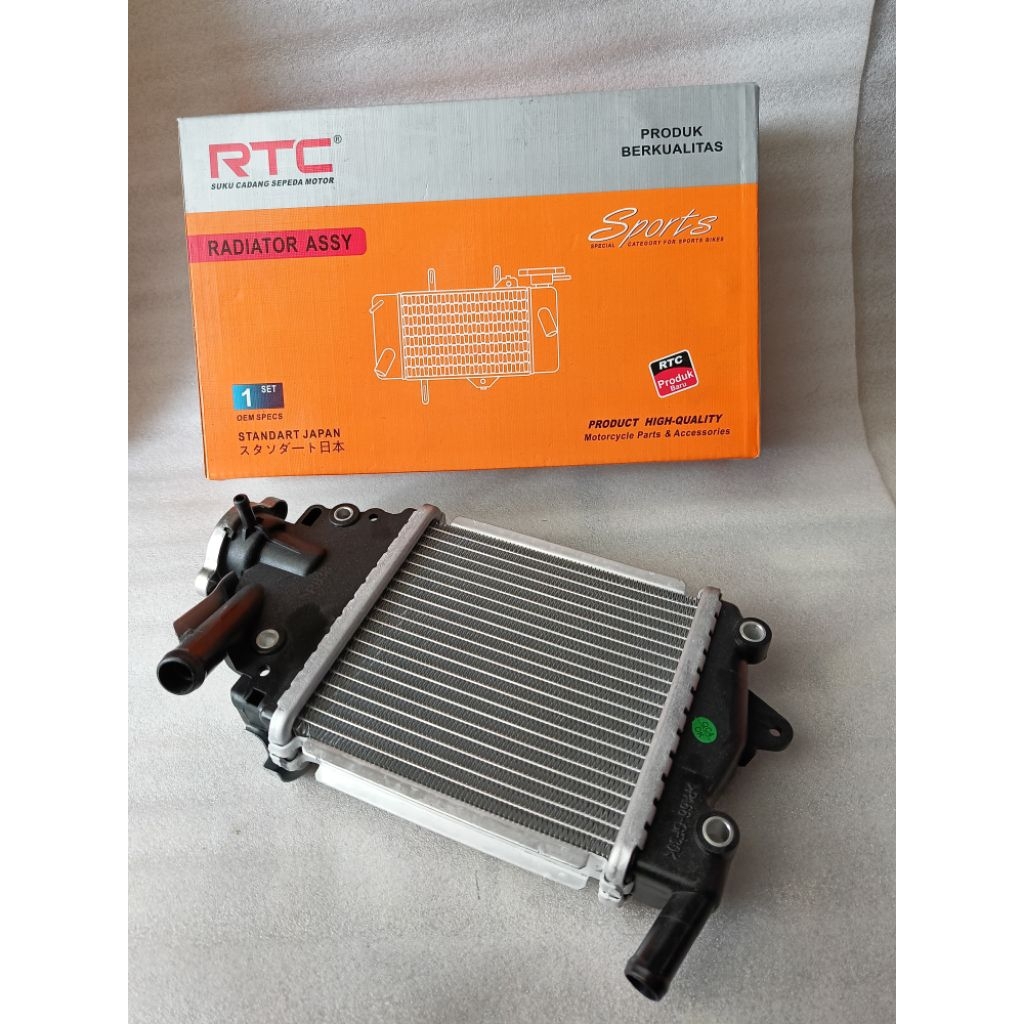 [1UNIT] RADIATOR VARIO 125 MERK RTC RADIATOR ASSY MOTOR VARIO 125 RTC
