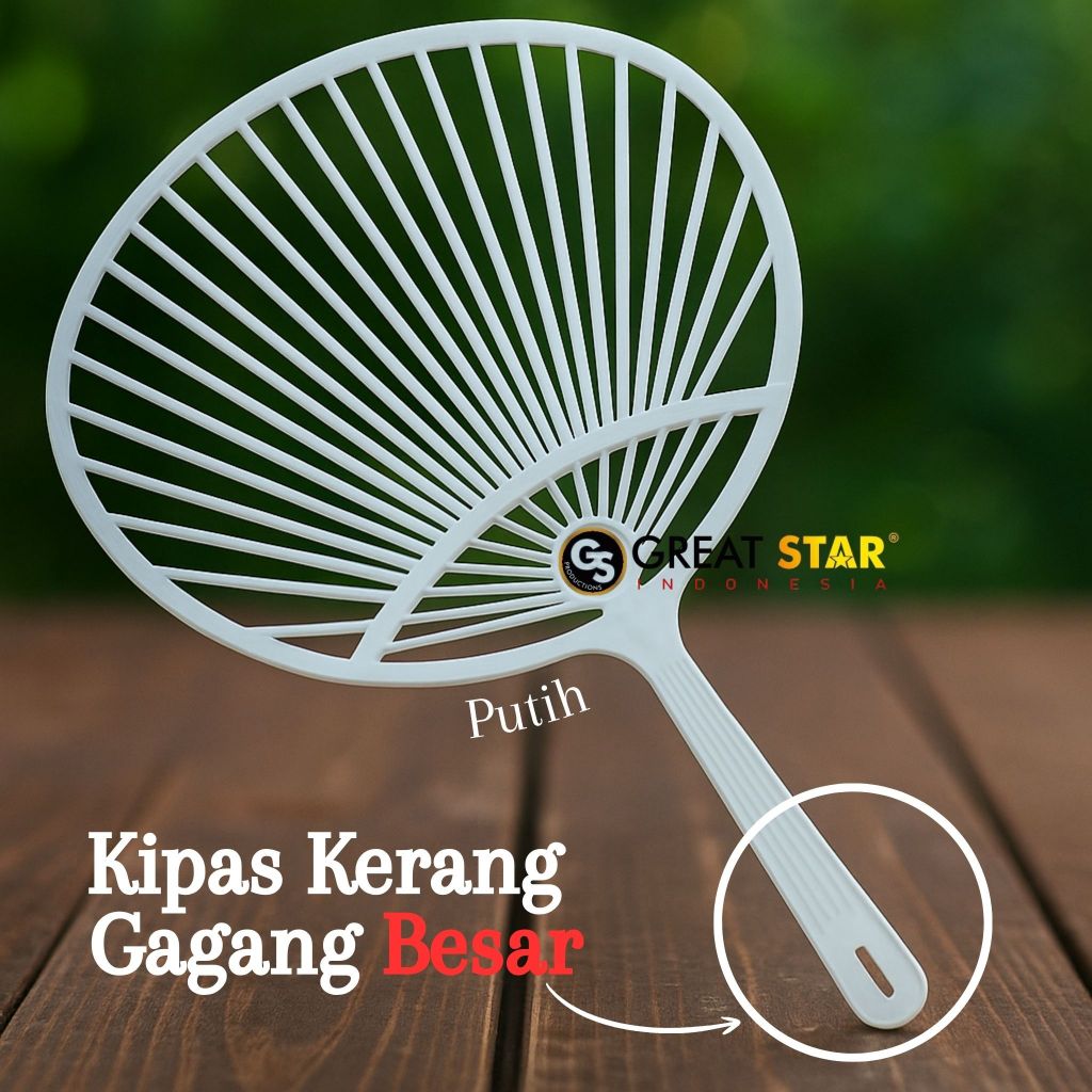 KIPAS KERANG JEPANG KIPAS UCHIWA TYPE 2 (GAGANG BESAR)
